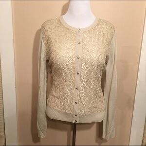 NY&CO lace sweater